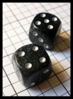 Dice : Dice - 6D Pipped - Black Chessex Speckled Ninja - Ebay Jan 2010